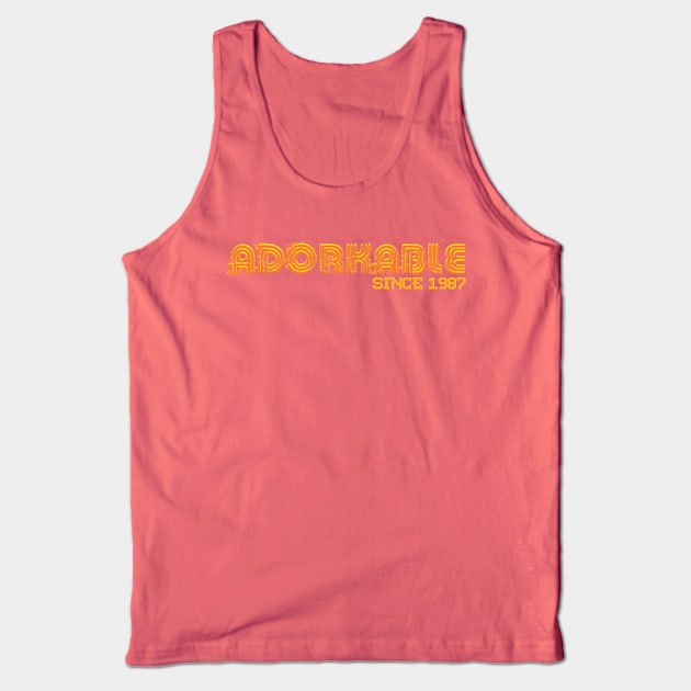 Established Adorkable Tank Top by adorkabledustinwood